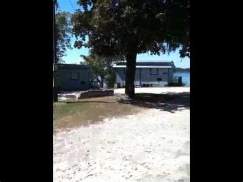 The lake has a surface area of 11,456 acres, so it is quite large. Lake Somerville Overlook Park Cabins - YouTube