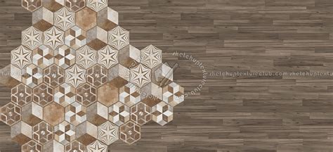 Hexagonal Tile Texture Seamless 16867
