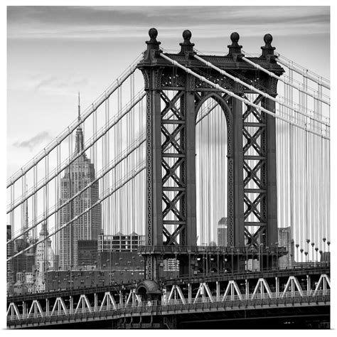 Check out our manhattan home decor selection for the very best in unique or custom, handmade well you're in luck, because here they come. New York City - Manhattan Bridge with Poster Art Print ...