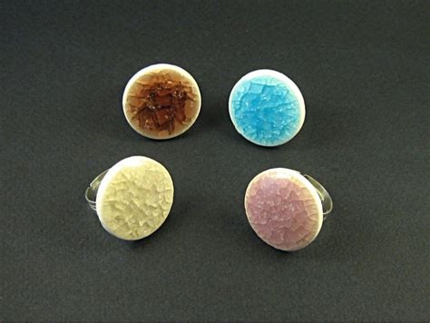 La bague en céramique a tout pour vous plaire… Bagues fantaisie céramique