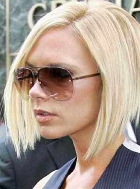 Victoria beckham's concave bob is one of the most popular hairstyles around these days and it's the right side shows that various blonde shades through the hair gives the hair a natural blonde the shorter side looks very natural, with the darker tone from the back showing at the very back. 15 Victoria Beckham Blonde Bob Hairstyles | Bob Hairstyles ...