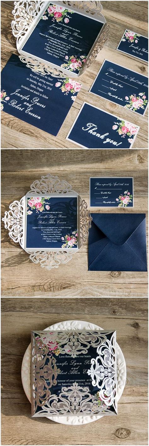 30 Creative Wedding Invitation Card Ideas - Bored Art