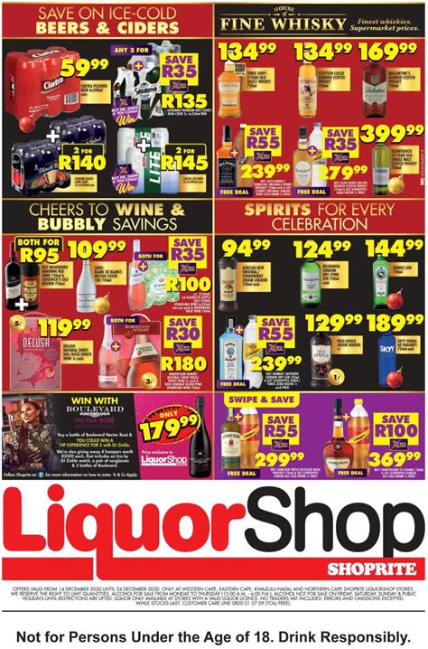 Shoprite LiquorShop Catalogue - 2020/12/14 - 2020/12/24 (Page 2) | Rabato