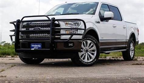 Tough Country Standard Brush Guard with Expanded Metal, Ford (2015-17