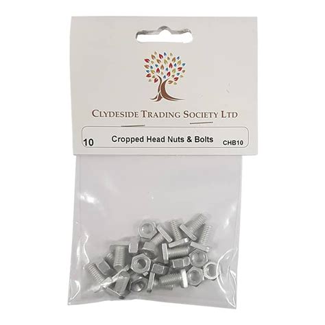 Cts Cropped Head Nuts And Bolts Pack Of 10