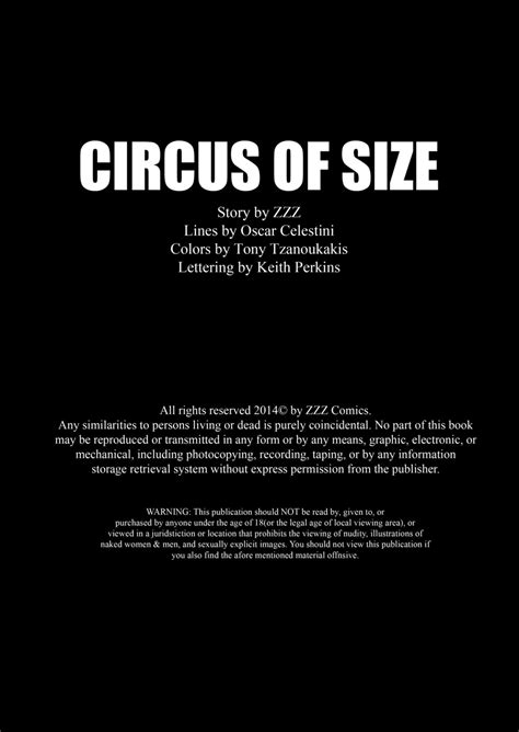 Circus Of Size 1 ZZZ Porn Cartoon Comics