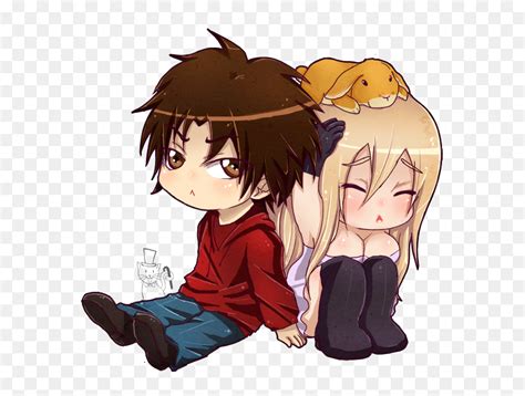 Anime Girl And Boy Hugging Pictures And Cliparts Download Chibi Anime Girl And Boy Hd Png
