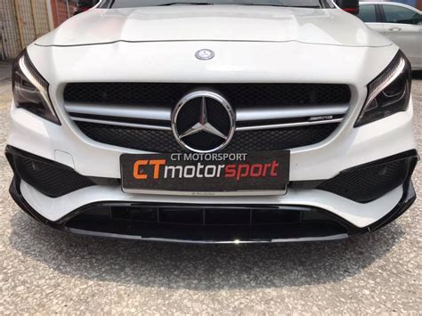 Mercedes Benz Cla Cla45 W117 Installed Amg Style Front Grill