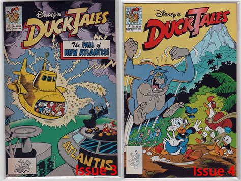 Disneys Duck Tales The 1 Through 18 Issues 27 Year Old Etsy
