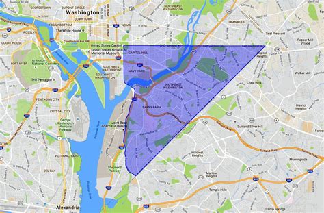 Se Washington Dc A Map And Neighborhood Guide