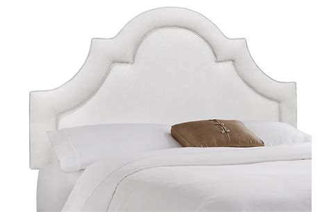 Kennedy Arched Headboard White One Kings Lane