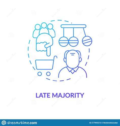 Majority Concept With Pie Chart 3d Rendering Stock Photography
