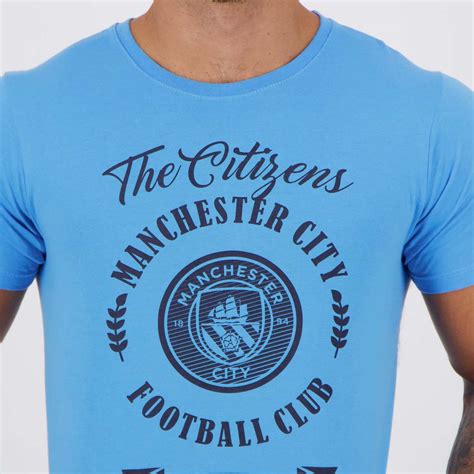 Manchester City Citizens Blue T Shirt Futfanatics