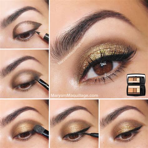 Gold Glitter Eye Shadow Pictures Photos And Images For
