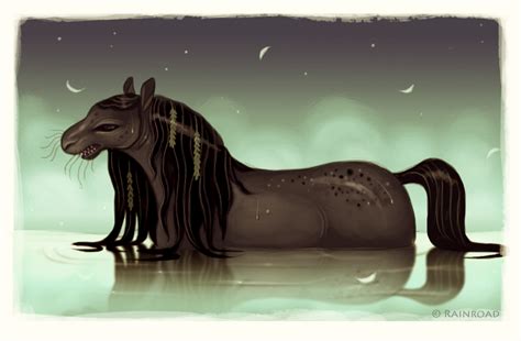 Kelpie Fantasy Horses Horse Art Mythical Beast