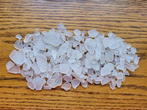 Assorted Authentic White Frosted Lake Michigan Surf Tumbled Beach Sea Glass Ebay