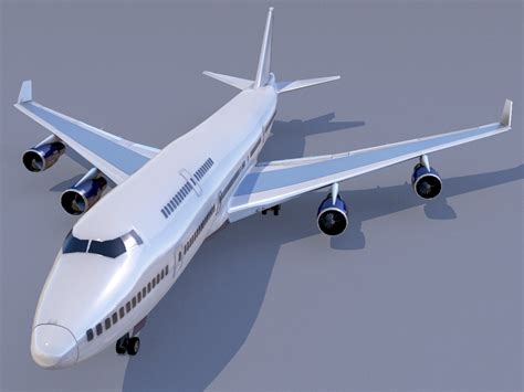 Boeing 747 3d Model Realtime 3d Models World