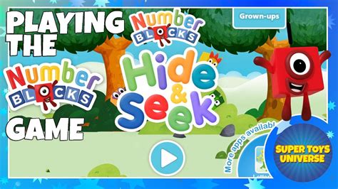 Numberblocks Game Hide And Seek Numberblocks Hide And Seek Playthrough