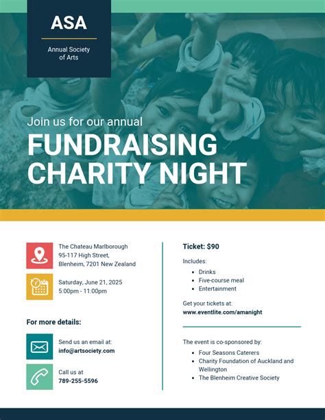 Charity Fundraiser Event Flyer Venngage