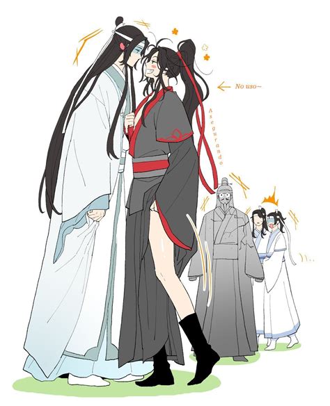 Cómics Del Wangxian ︙ 42 Cómic Bienvenido Personajes De Anime Cómics Parejas Románticas