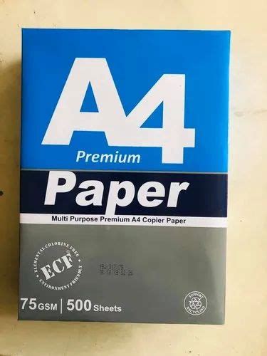 White A4 Copier Paper Size 210 X 297 Mm At Rs 145ream In Saharanpur