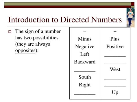 Ppt Directed Numbers Powerpoint Presentation Free Download Id6650558
