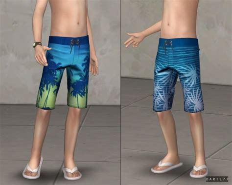 Swim Shorts For Kids At Darte77 The Sims 4 Catalog
