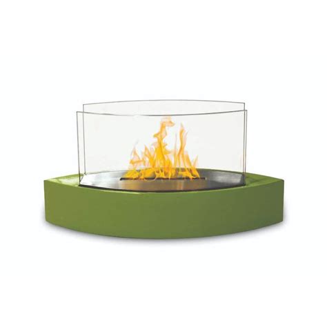 Anywhere Fireplace 8 Green Lexington Tabletop Bio Ethanol Fireplace