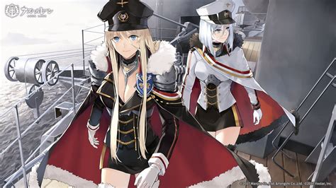 Azur Lane Bismarck Azur Lane Tirpitz Azur Lane Bismarck Ship Anime