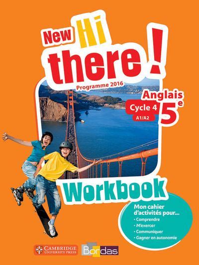 New Hi There Anglais 5e 2017 Workbook élève 5ème édition 2017