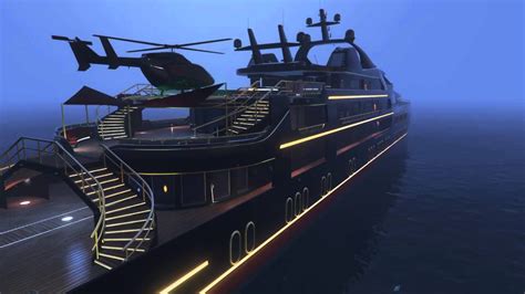 Grand Theft Auto V My Yacht Tour Youtube