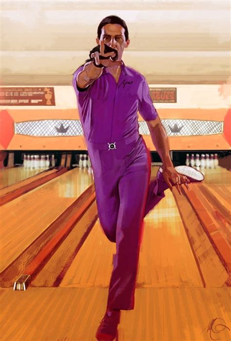 Movie Illustrations By Massimo Carnevale Retro Bowling Famous