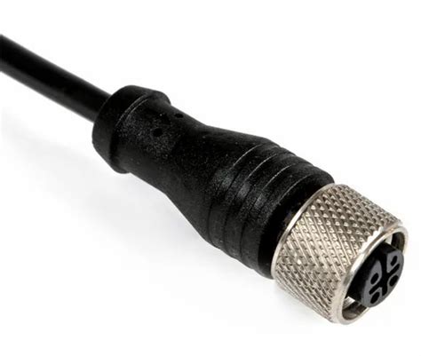 M12 4pin Female Cable At Rs 300piece Pin Connector In Ahmedabad Id