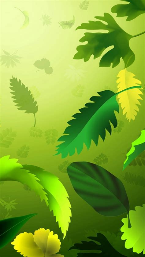 Support us by sharing the content, upvoting wallpapers on the page or sending your own. 3d Green Leaves Wallpaper