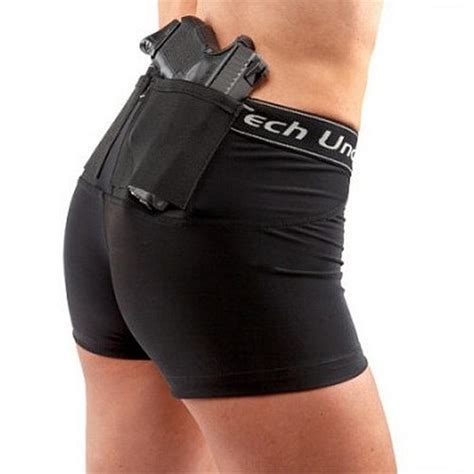 Womens Concealed Carry Compression Holster Short Shorts