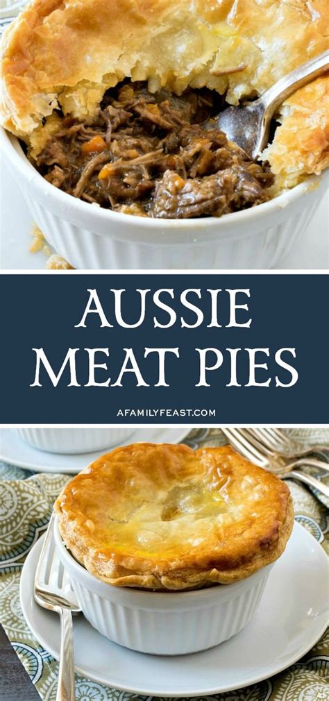 Aussie Meat Pies Are Filled With Beef And Vegetables In A Rich And