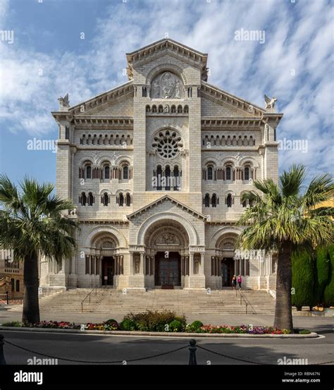 Monte Carlo Monaco The Front Elevation Of The Saint Nicholas