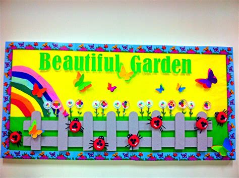 Hasil Gambar Untuk Garden Classroom Decoration Flower Bulletin Boards