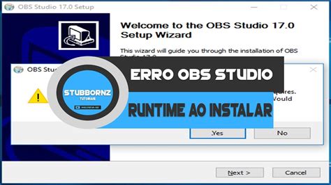Consertar Erro Ao Instalar Obs Studio Vcredistx64