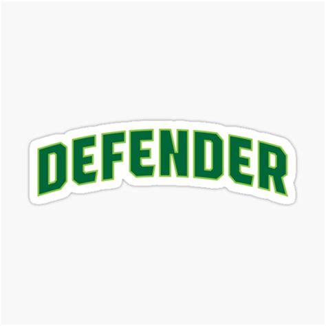 Defender Sticker For Sale By Abihooper Redbubble