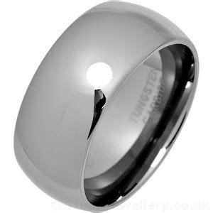 It's used to make stuff like missiles. Men's 10mm Wide Tungsten Carbide Wedding Ring