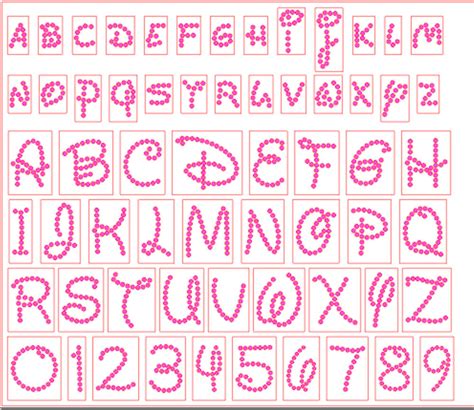 12 Disney Font Letters Cut Out Images Disney Font
