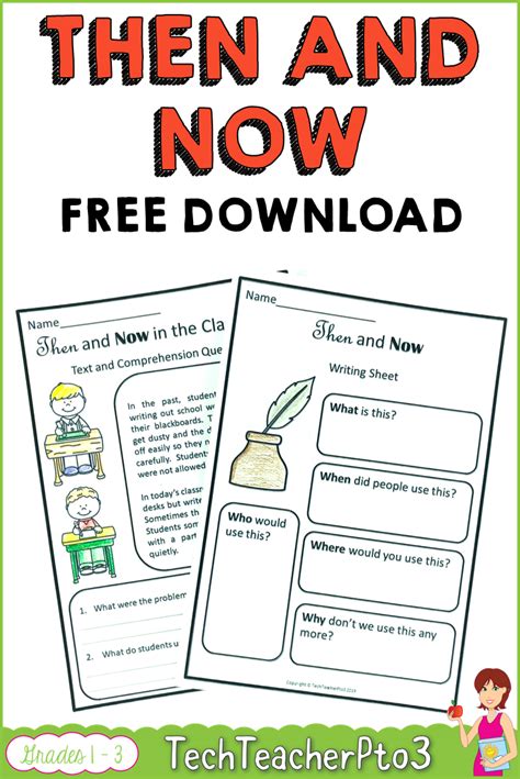 ️long Ago Today Worksheets Free Download