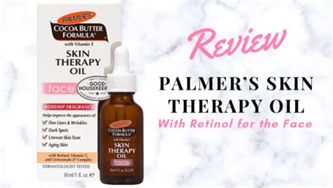Palmers Skin Therapy Oil With Retinol Review 40andholding