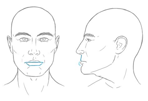 How To Draw Cartoon Lips From The Side