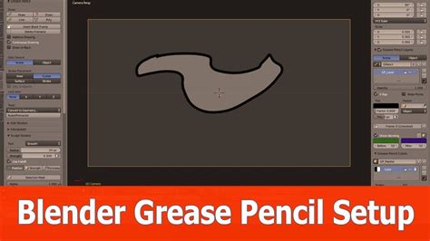 Blender Grease Pencil Tutorial Setup Youtube