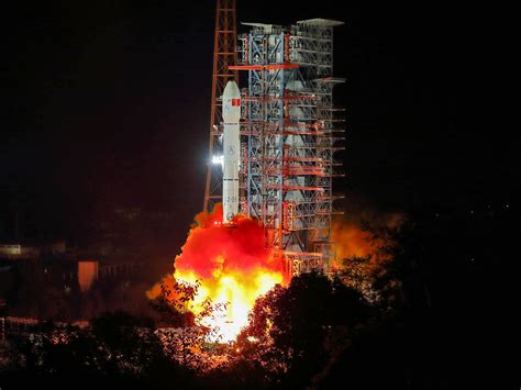 China Launches Probe Bound For A Historic Exploration Of The Far Side