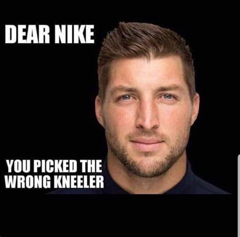 It comes from having a meaning in your life. Tim Tebow knelt for his beliefs, but didn't show ...