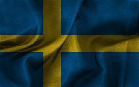 48 Swedish Flag Wallpaper