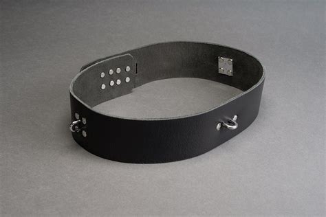 Inescapable Leather Bondage Belt Waist Cuff Hasp Locking And Etsy